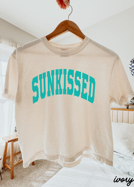Sunkissed CROP Tee *3 Colors (S-2X) Chloe Vs Tank The Boutique