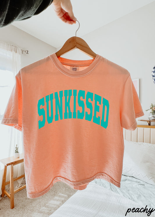 Sunkissed CROP Tee *3 Colors (S-2X) Chloe Vs Tank The Boutique