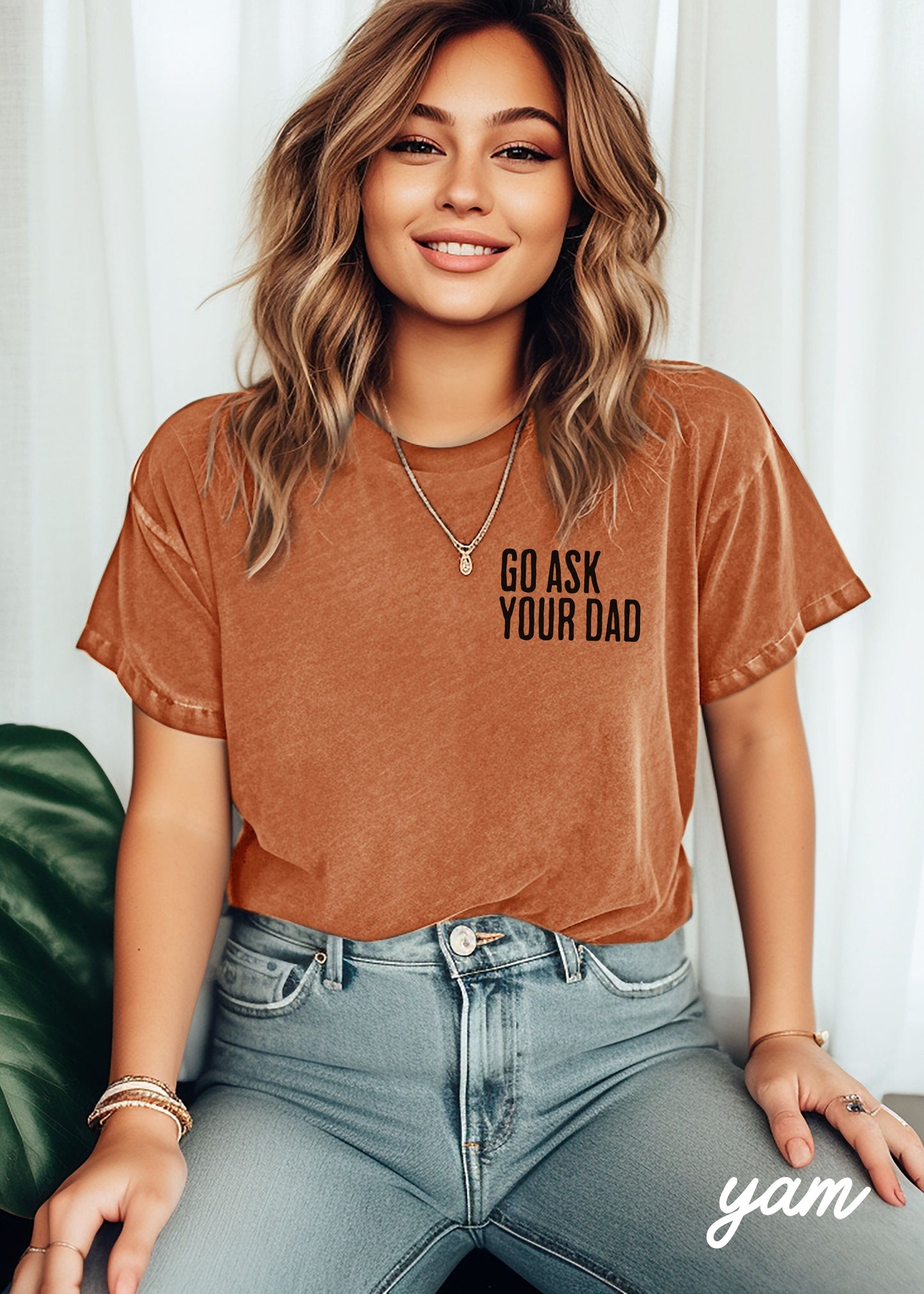 Go Ask Your Dad Tee *9 Colors (S-3X) Chloe Vs Tank The Boutique