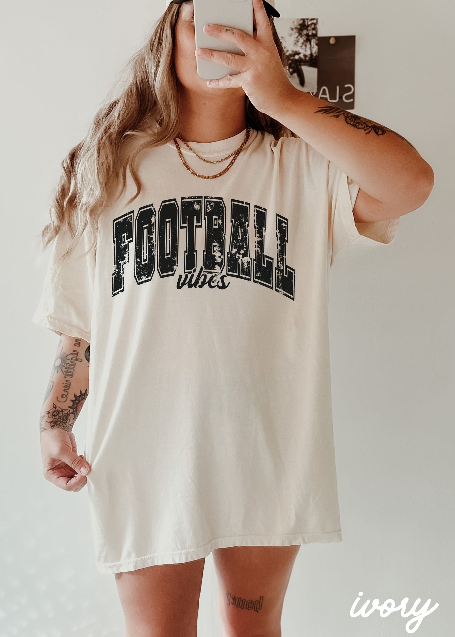 Football Vibes Tee *14 Colors (S-3X) Chloe Vs Tank The Boutique