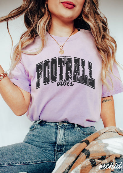 Football Vibes Tee *14 Colors (S-3X) Chloe Vs Tank The Boutique
