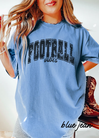 Football Vibes Tee *14 Colors (S-3X) Chloe Vs Tank The Boutique