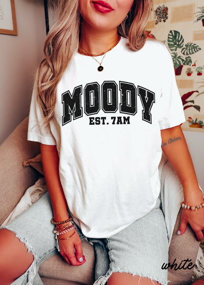 Moody 7am Tee *9 Colors (S-3X) Chloe Vs Tank The Boutique
