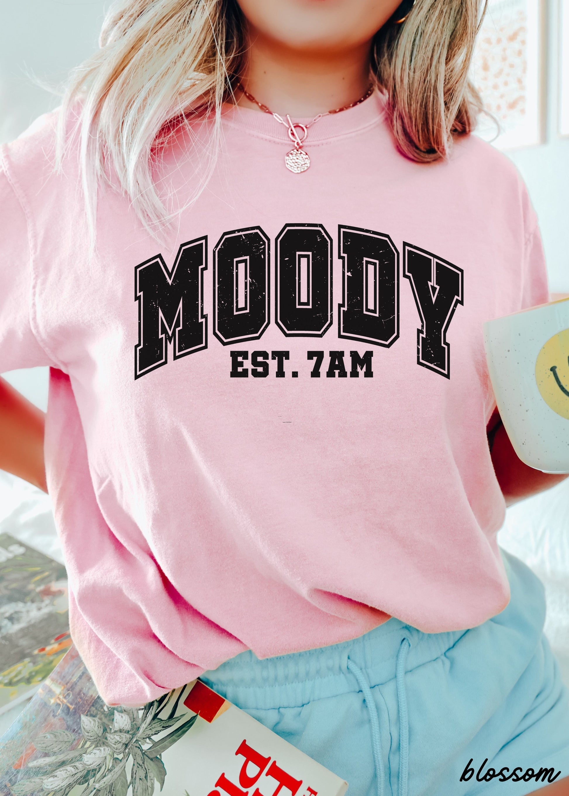 Moody 7am Tee *9 Colors (S-3X) Chloe Vs Tank The Boutique