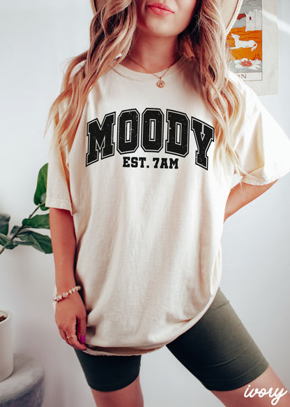 Moody 7am Tee *9 Colors (S-3X) Chloe Vs Tank The Boutique