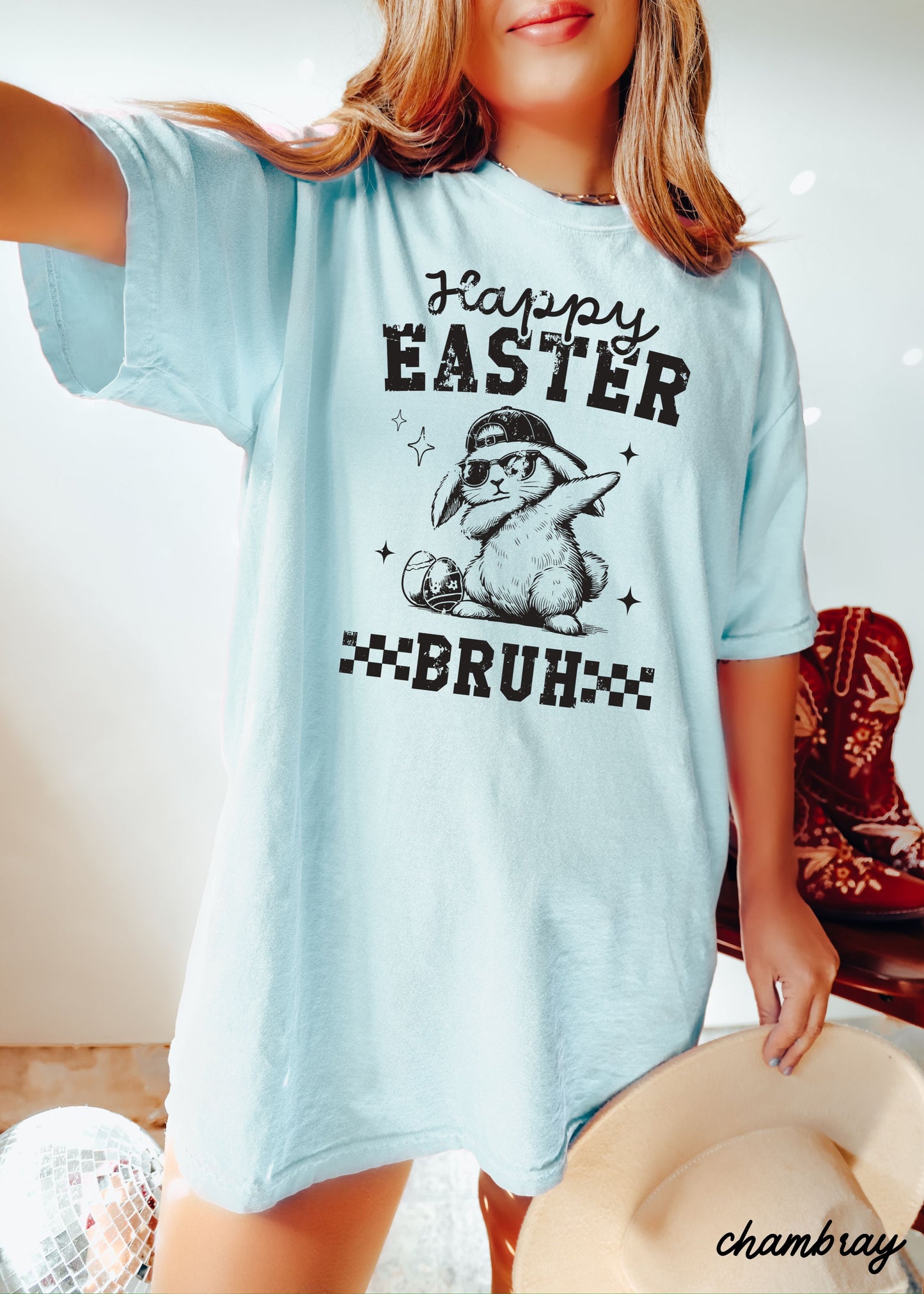 Easter Bruh Comfort Colors Tee *13 Colors (S-3X) Chloe Vs Tank The Boutique