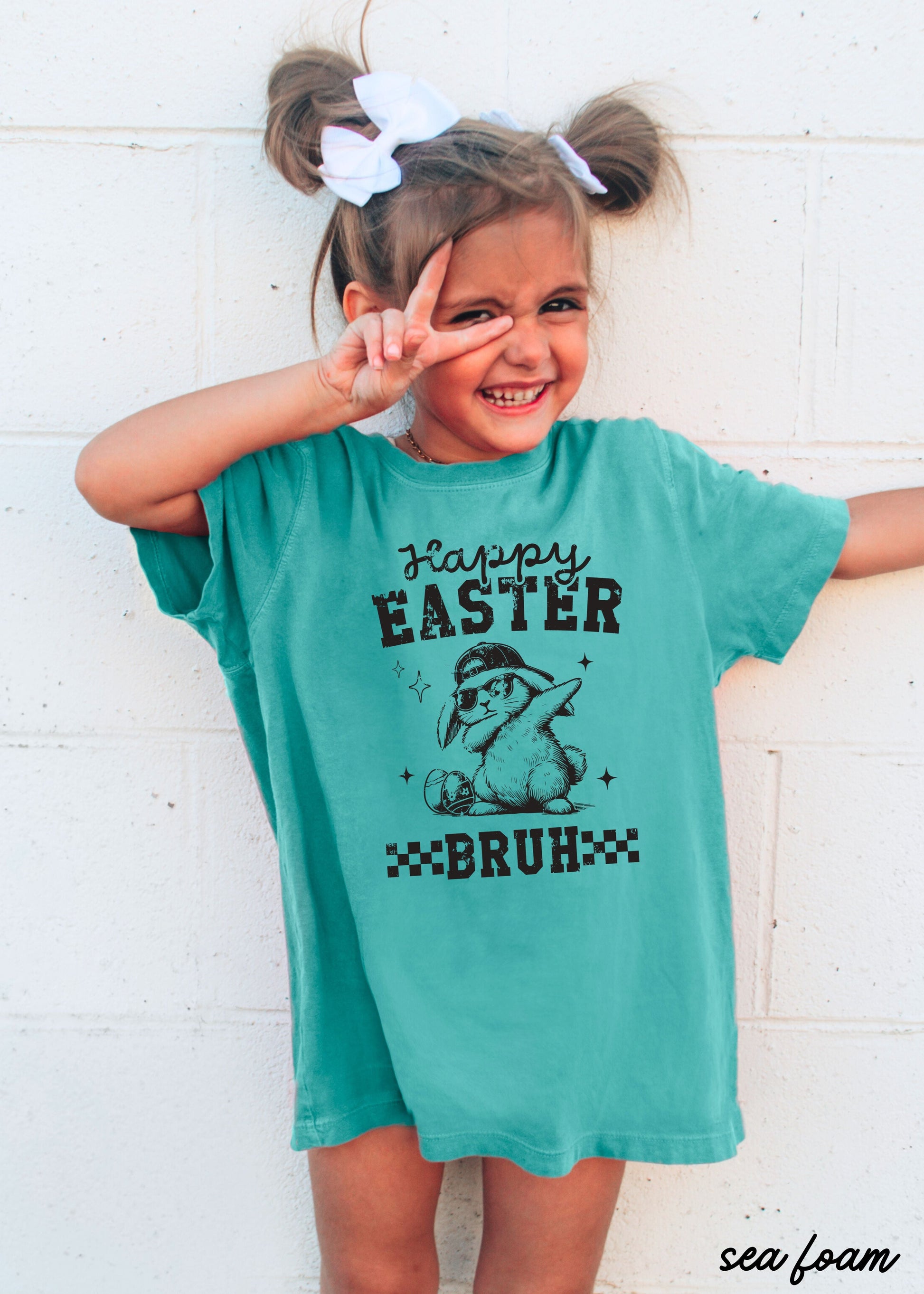 YOUTH Easter Bruh Comfort Colors Tee *7 Colors (S-3X) Chloe Vs Tank The Boutique