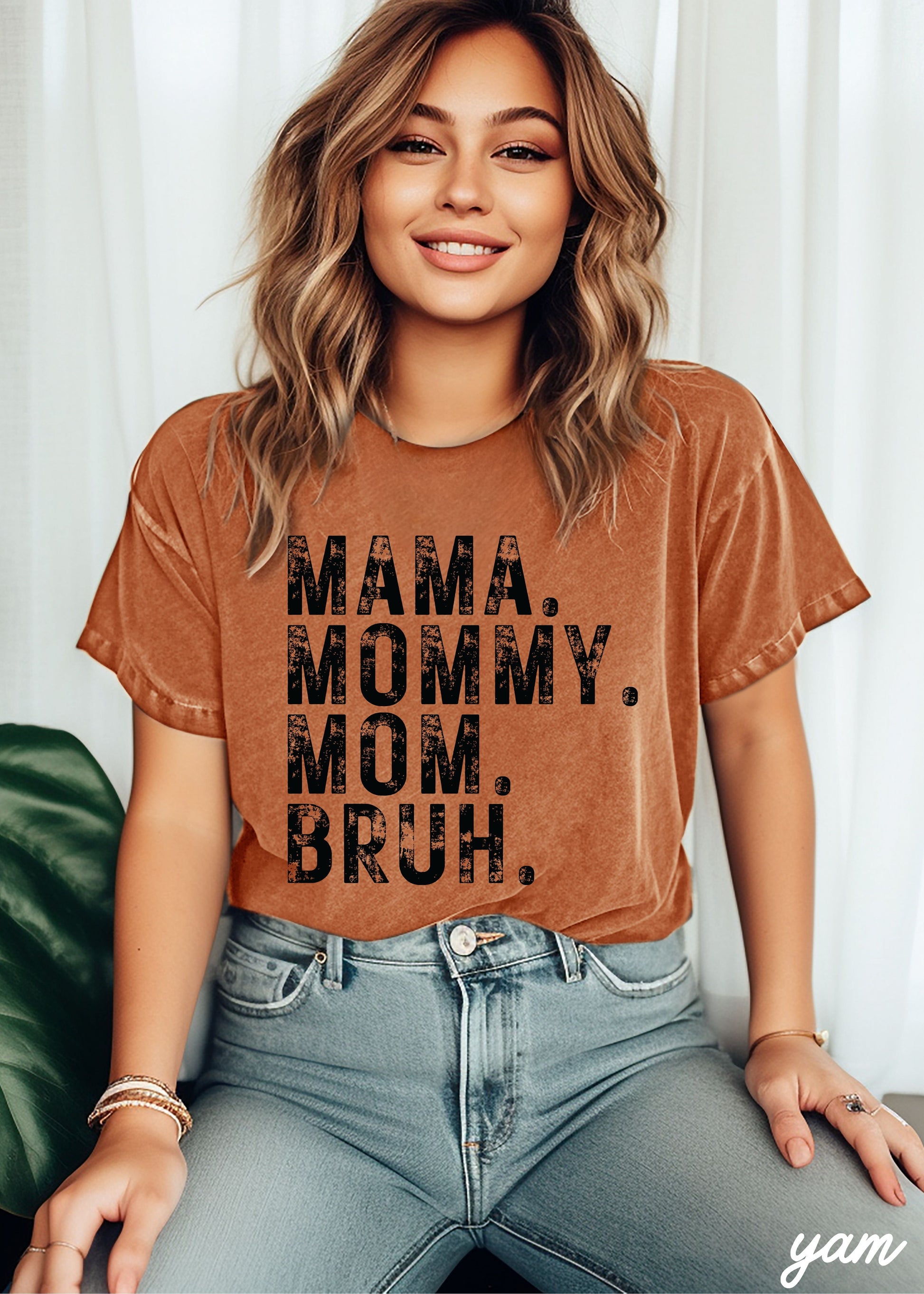 Mama Mommy Bruh Tee *12 Colors (S-3X) Chloe Vs Tank The Boutique