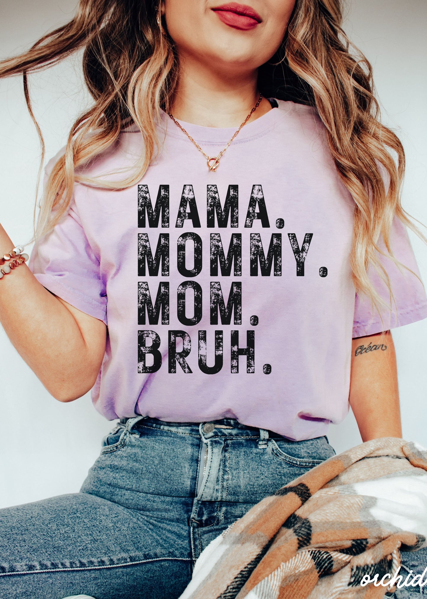 Mama Mommy Bruh Tee *12 Colors (S-3X) Chloe Vs Tank The Boutique