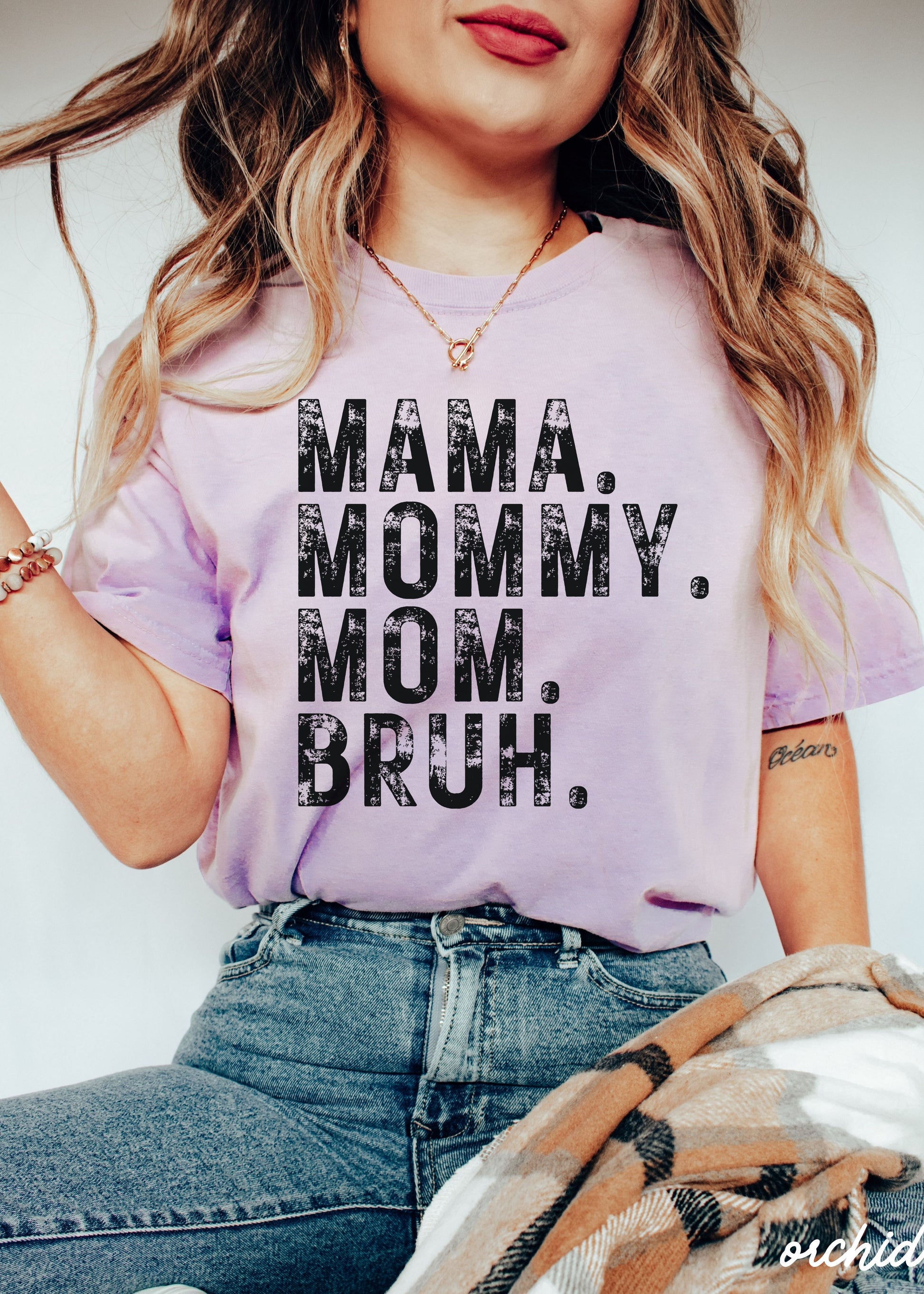 Mama Mommy Bruh Tee *12 Colors (S-3X) Chloe Vs Tank The Boutique