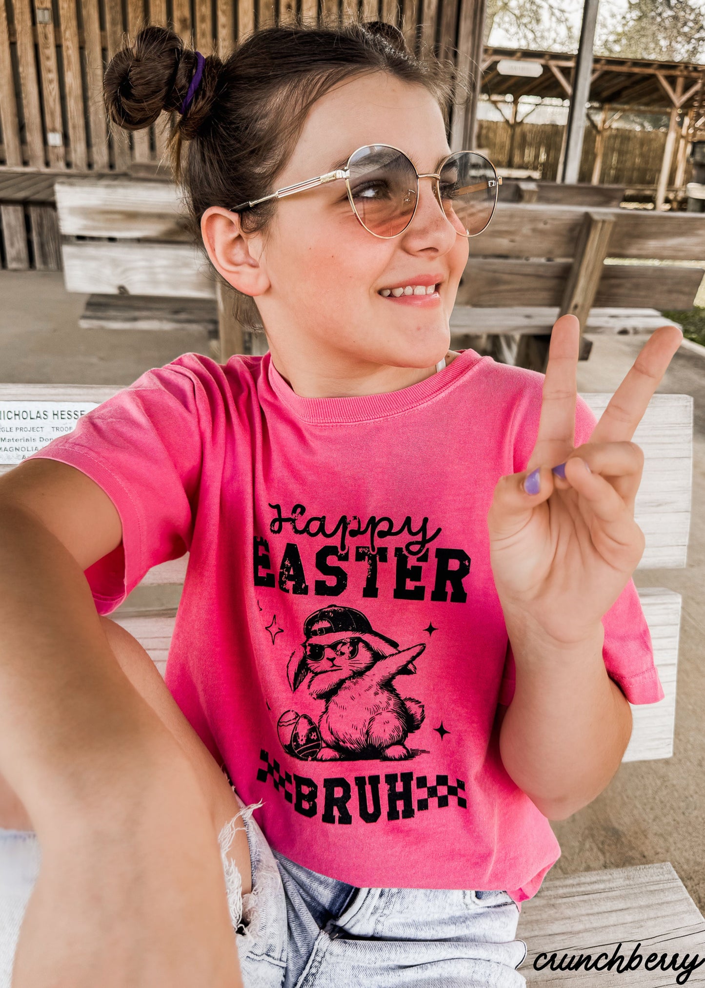 YOUTH Easter Bruh Comfort Colors Tee *7 Colors (S-3X) Chloe Vs Tank The Boutique