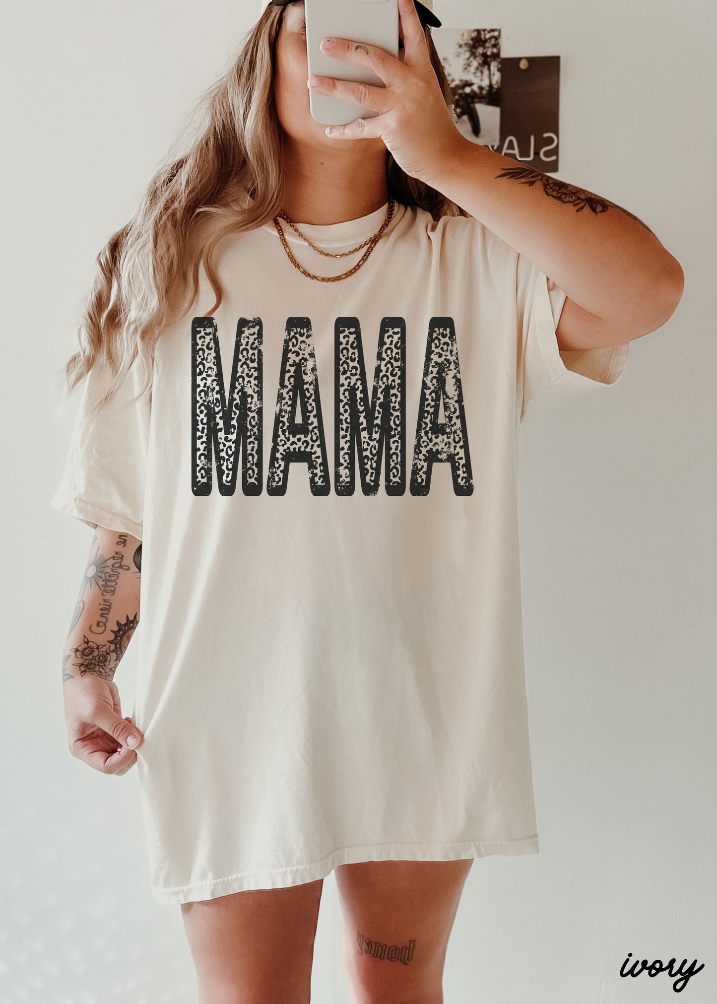Leopard Mama Tee *12 Colors (S-3X) Chloe Vs Tank The Boutique