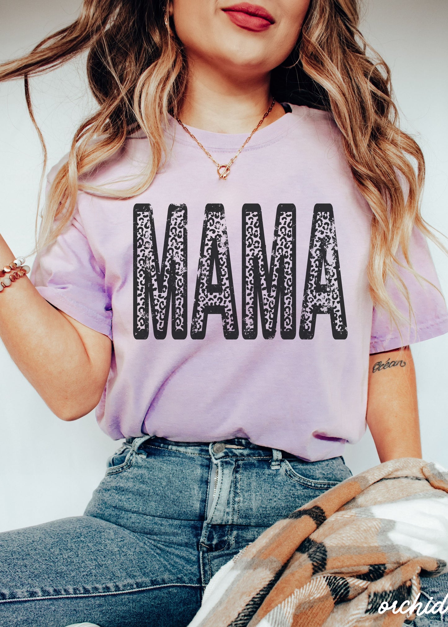 Leopard Mama Tee *12 Colors (S-3X) Chloe Vs Tank The Boutique
