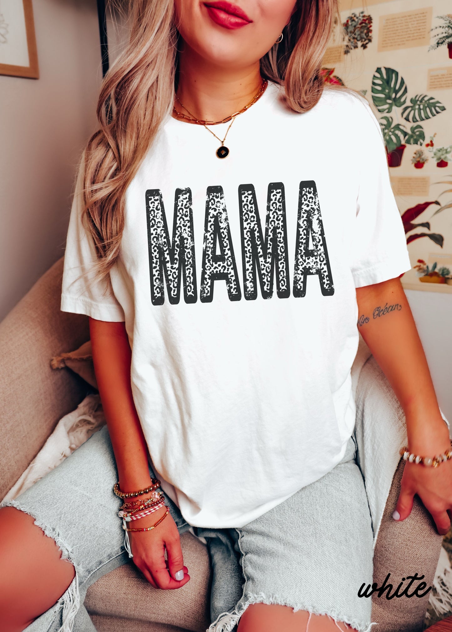 Leopard Mama Tee *12 Colors (S-3X) Chloe Vs Tank The Boutique