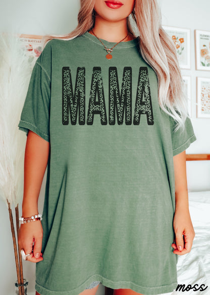 Leopard Mama Tee *12 Colors (S-3X) Chloe Vs Tank The Boutique