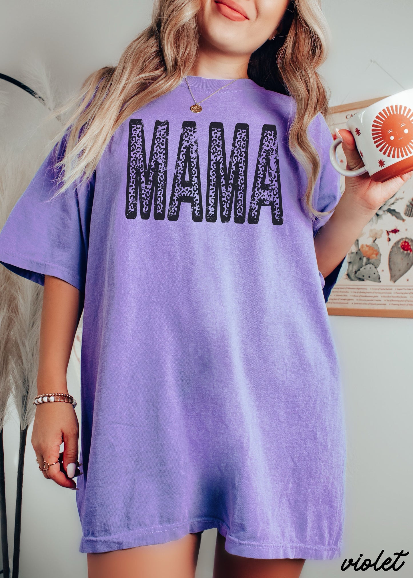 Leopard Mama Tee *12 Colors (S-3X) Chloe Vs Tank The Boutique