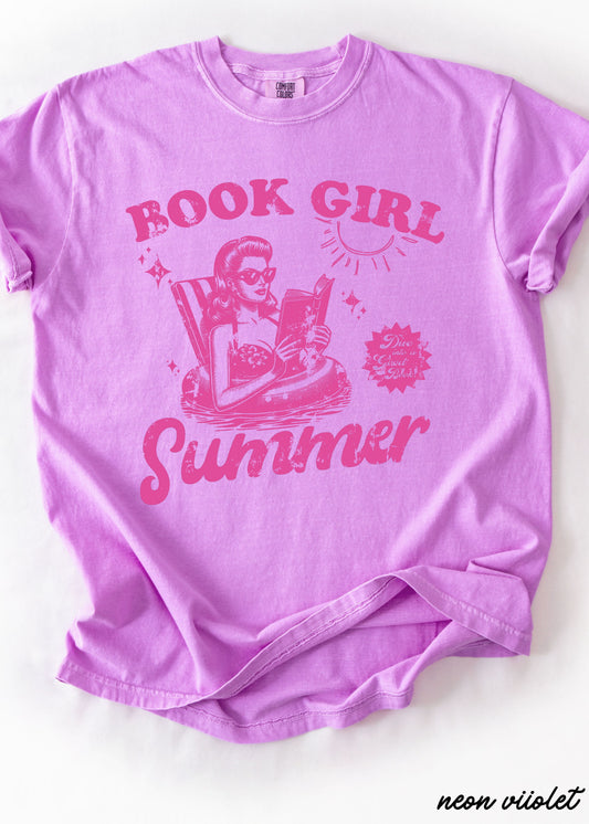 Book Girl Summer Tee *14 Colors (S-3X) Chloe Vs Tank The Boutique