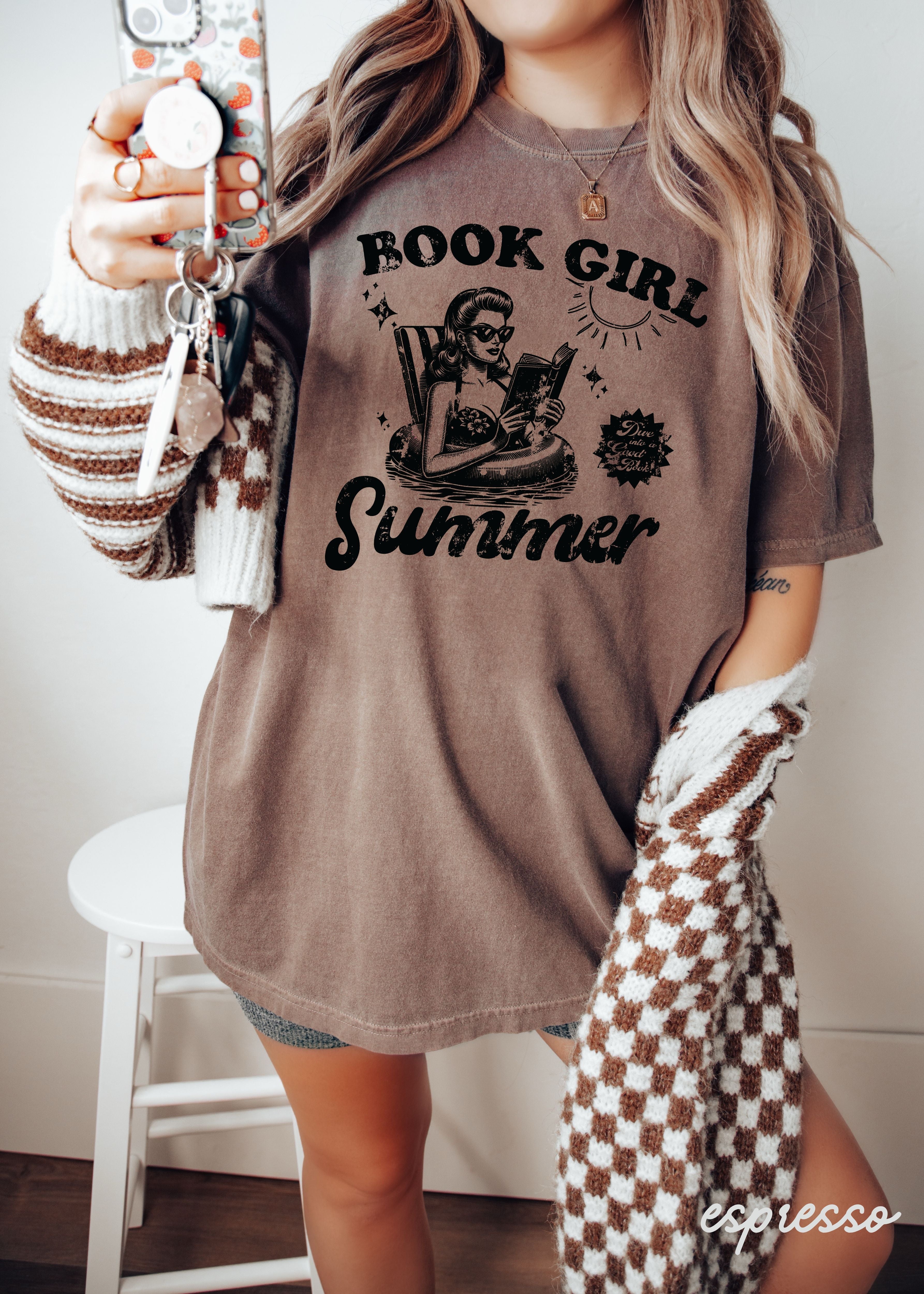 Book Girl Summer Tee *14 Colors (S-3X) Chloe Vs Tank The Boutique