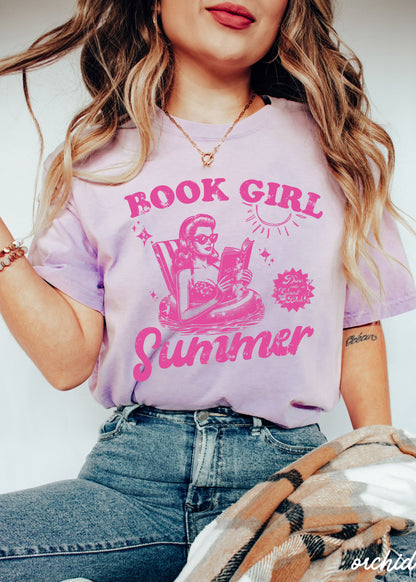 Book Girl Summer Tee *14 Colors (S-3X) Chloe Vs Tank The Boutique