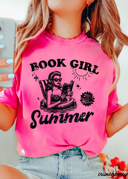 Book Girl Summer Tee *14 Colors (S-3X) Chloe Vs Tank The Boutique