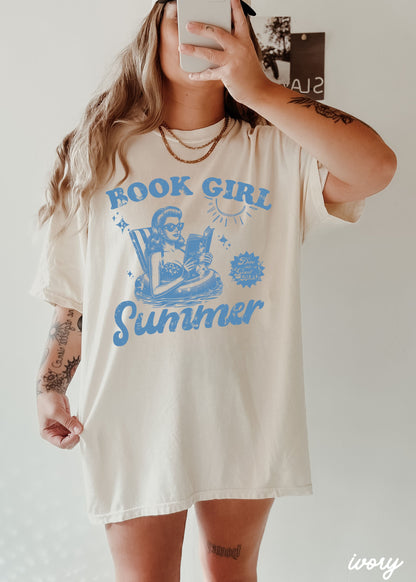 Book Girl Summer Tee *14 Colors (S-3X) Chloe Vs Tank The Boutique