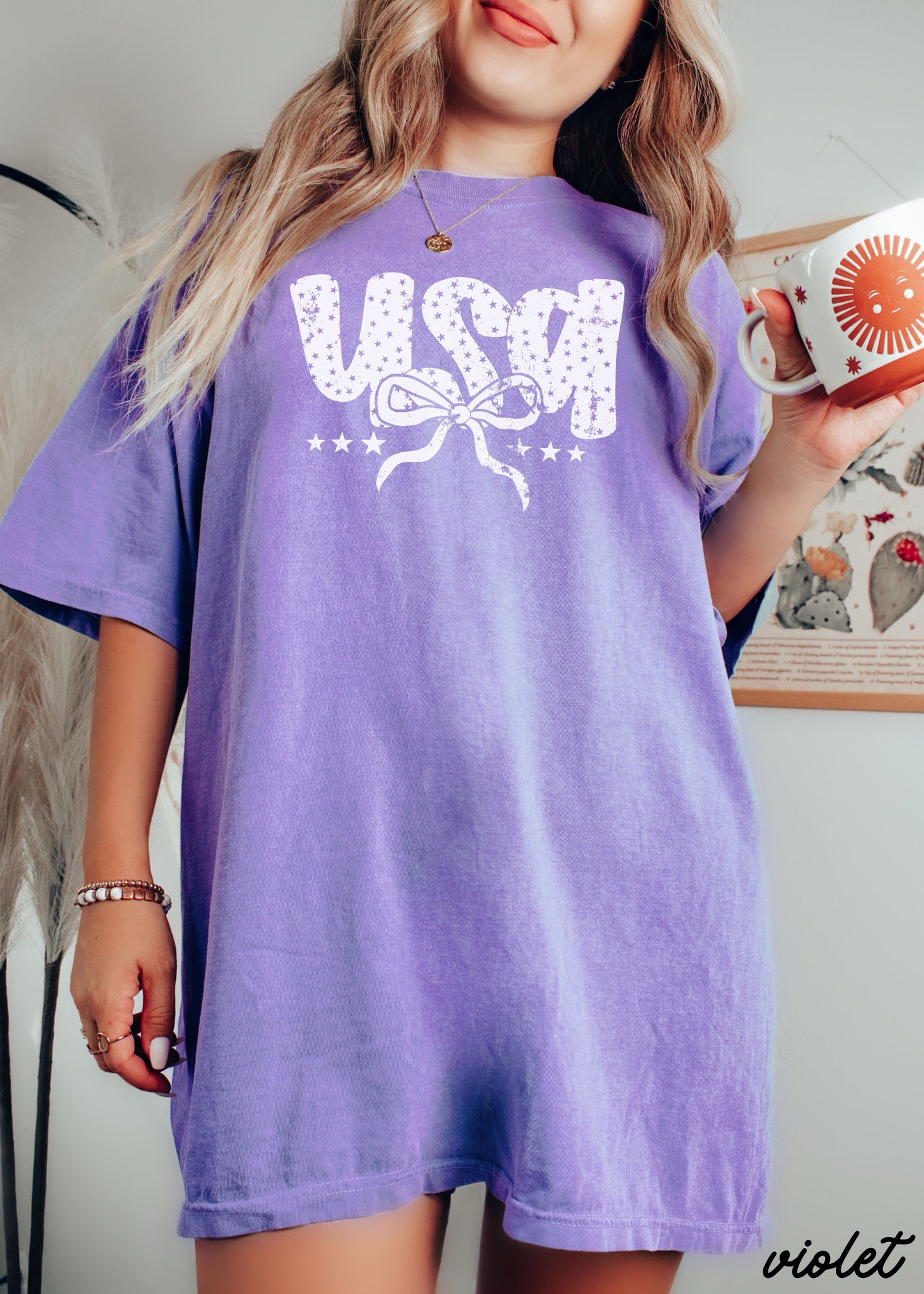 USA Bubble Coquette Tee *10 Colors (S-3X) Chloe Vs Tank The Boutique