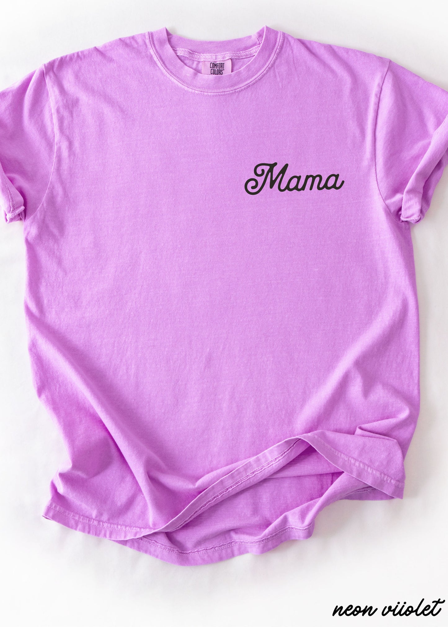 Mama Pocket Tee *12 Colors (S-3X) Chloe Vs Tank The Boutique