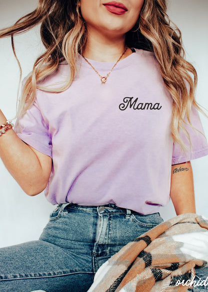 Mama Pocket Tee *12 Colors (S-3X) Chloe Vs Tank The Boutique