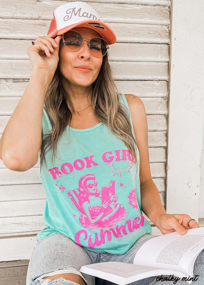 Book Girl Summer Tank *8 Colors (S-3X) Chloe Vs Tank The Boutique