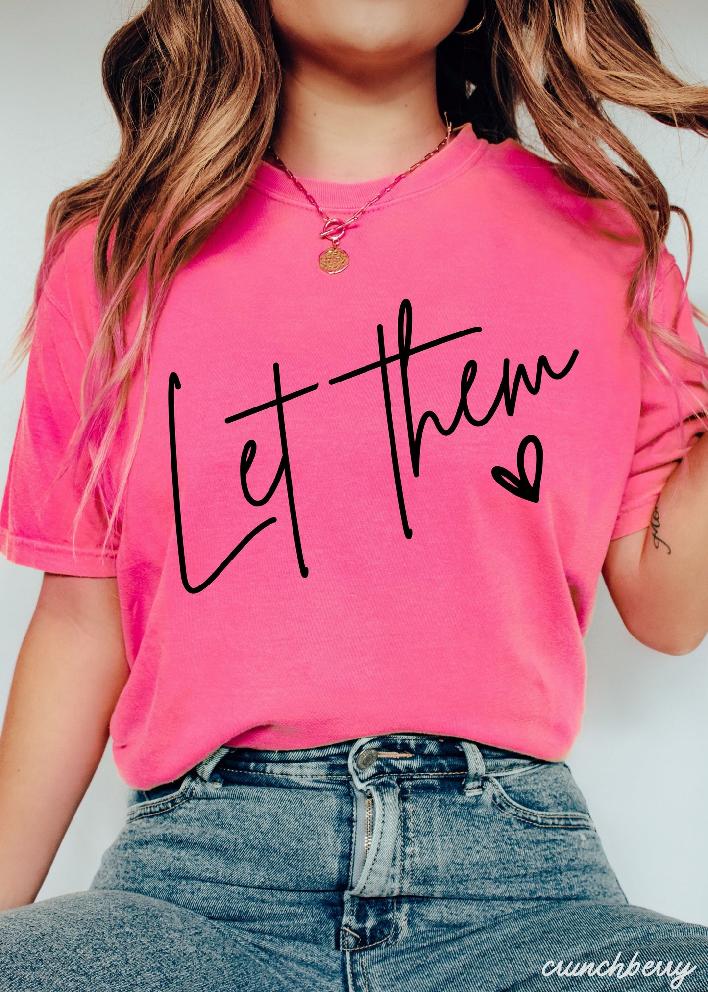 Let Them Tee *16 Colors (S-3X) Chloe Vs Tank The Boutique