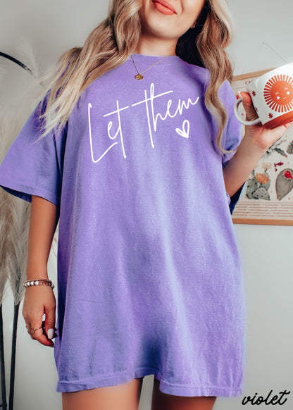Let Them Tee *16 Colors (S-3X) Chloe Vs Tank The Boutique