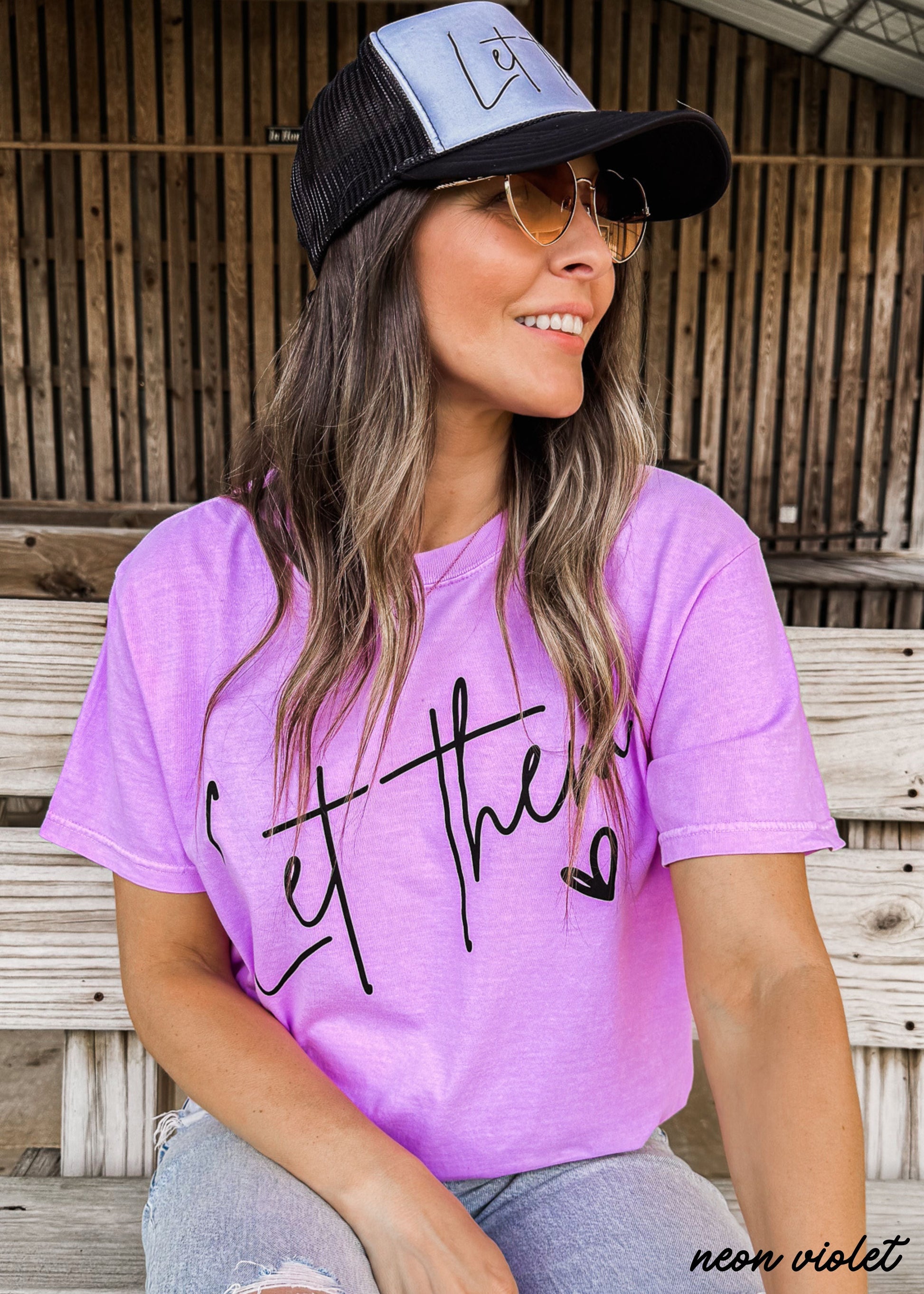 Let Them Tee *16 Colors (S-3X) Chloe Vs Tank The Boutique