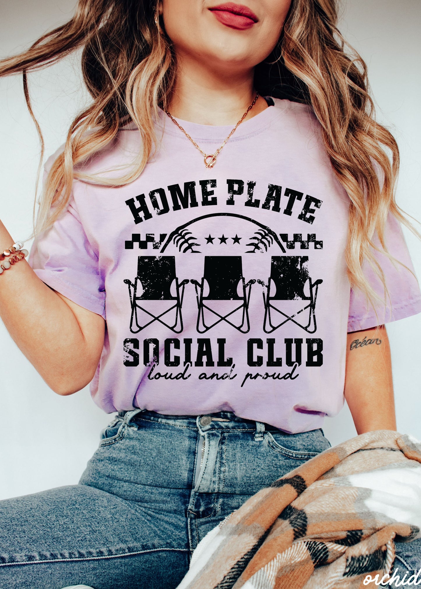 Home Plate Social Club Tee *17 Colors (S-3X) 1 Chloe Vs Tank The Boutique