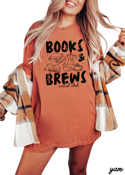 Books & Brews Tee *16 Colors (S-3X) COPY Chloe Vs Tank The Boutique