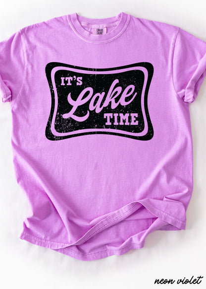 Lake Time Tee *16 Colors (S-3X) Chloe Vs Tank The Boutique