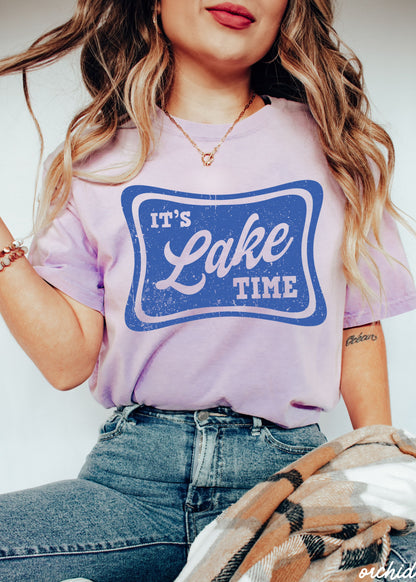 Lake Time Tee *16 Colors (S-3X) Chloe Vs Tank The Boutique