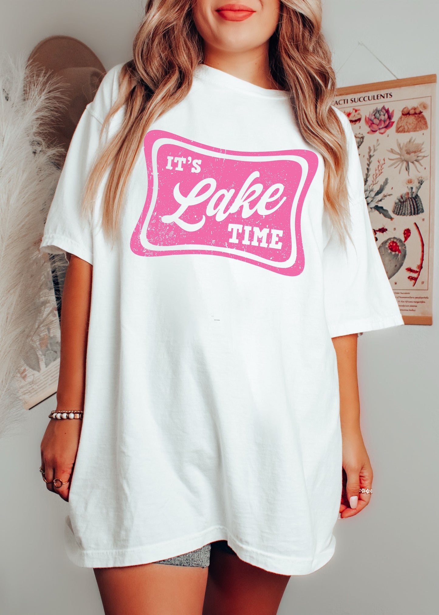 Lake Time Tee *16 Colors (S-3X) Chloe Vs Tank The Boutique