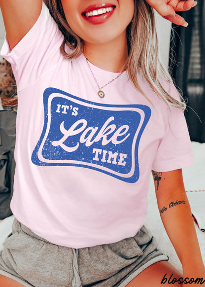 Lake Time Tee *16 Colors (S-3X) Chloe Vs Tank The Boutique