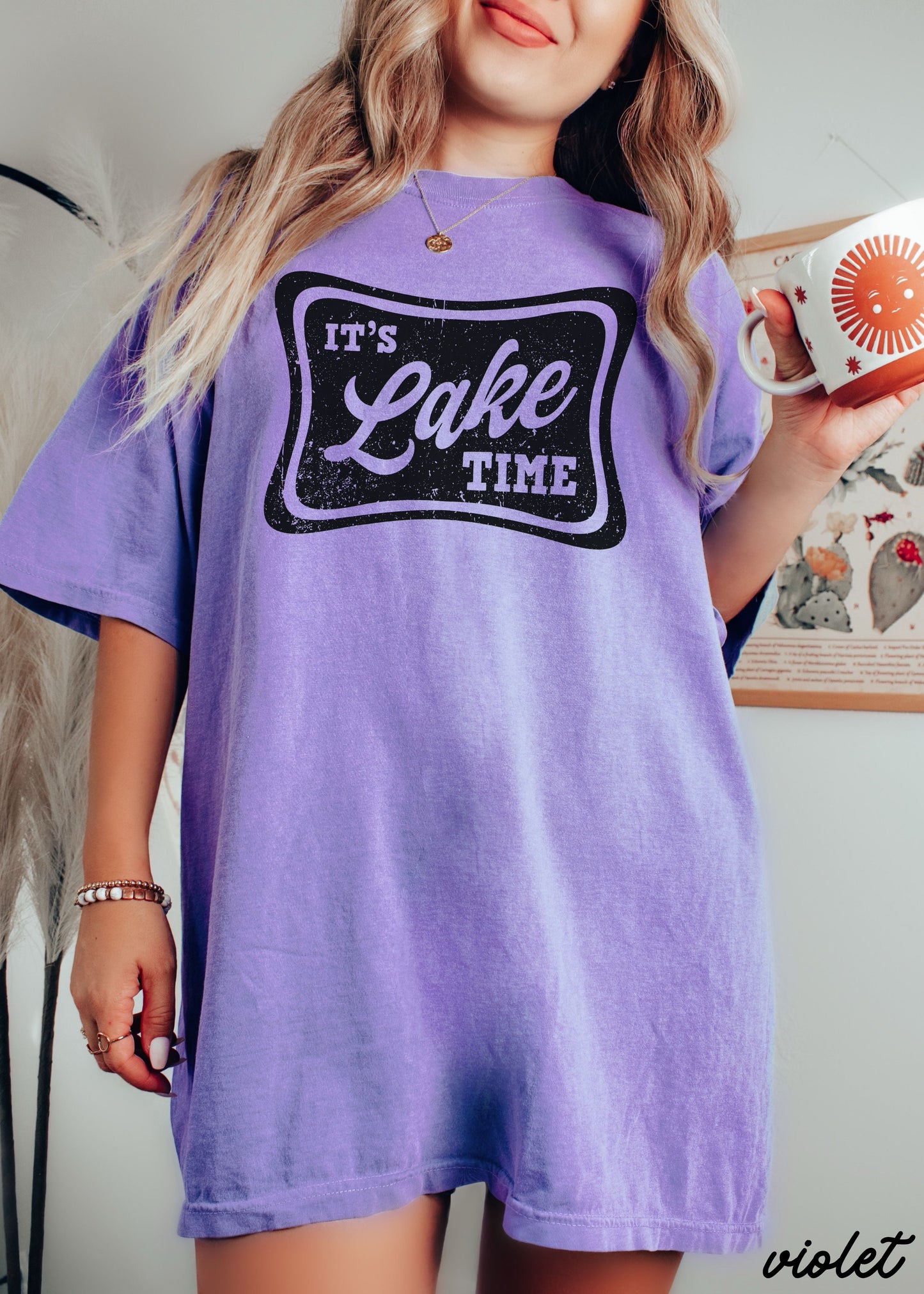 Lake Time Tee *16 Colors (S-3X) Chloe Vs Tank The Boutique