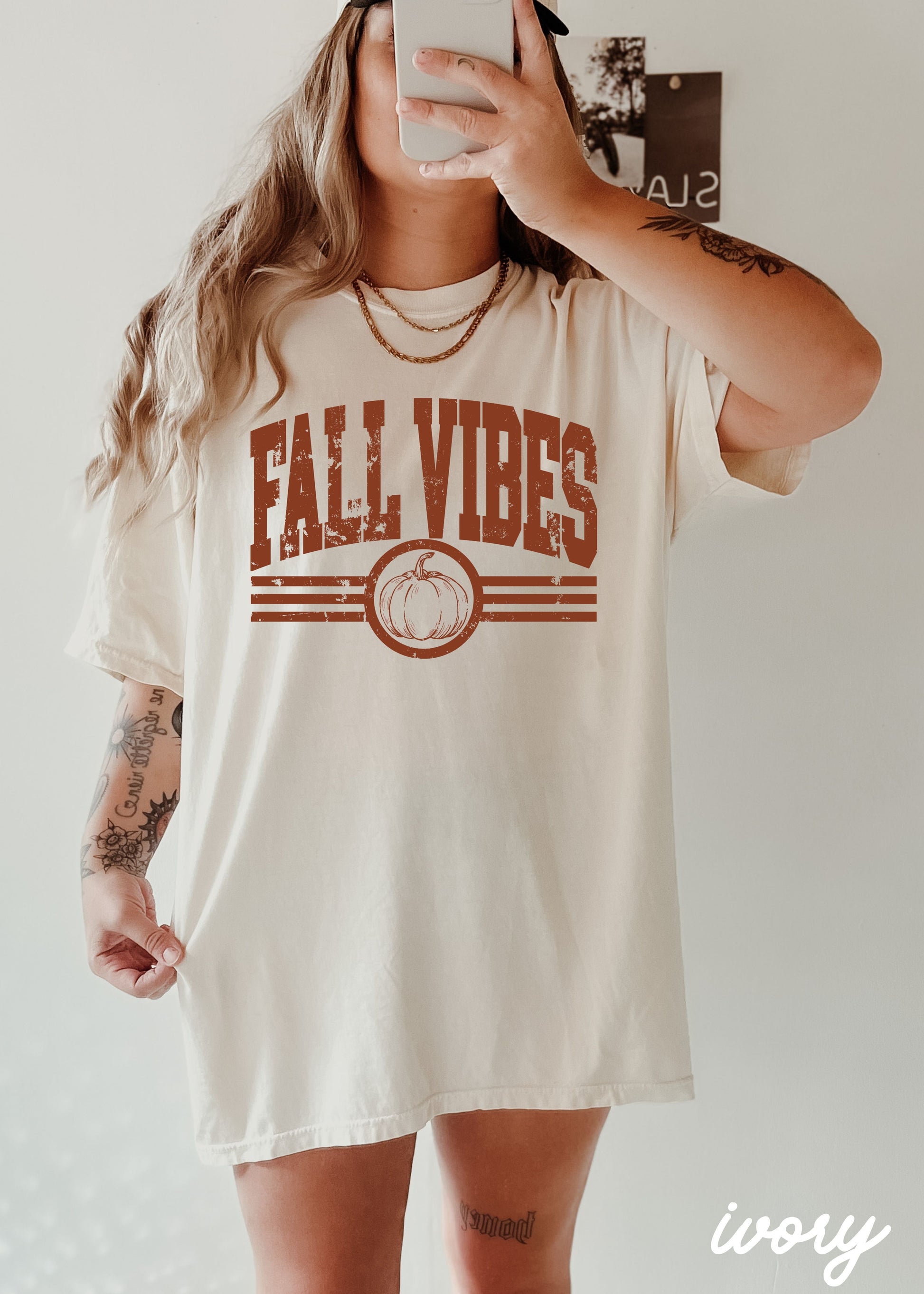 Fall Vibes Tee *13 Colors (S-3X) Chloe Vs Tank The Boutique
