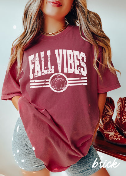Fall Vibes Tee *13 Colors (S-3X) Chloe Vs Tank The Boutique