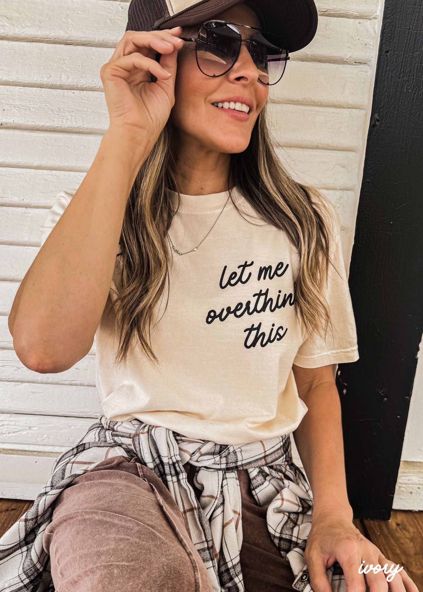 Let Me Overthink This Tee *16 Colors (S-3X) Chloe Vs Tank The Boutique