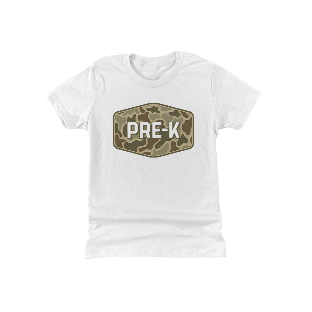 Pre K Duck Camo (Kids) Shield Republic