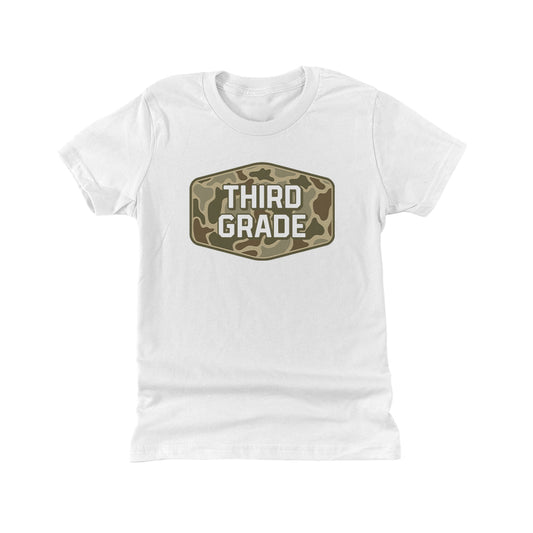 Third Grade Duck Camo (Kids) Shield Republic