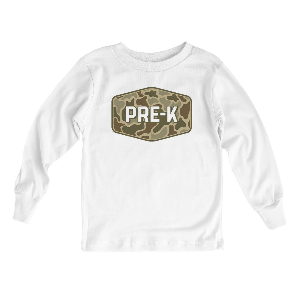 Pre K Duck Camo (Kids) Shield Republic