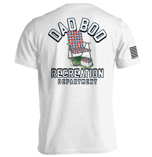 Dad Bod Recreation Department Shield Republic