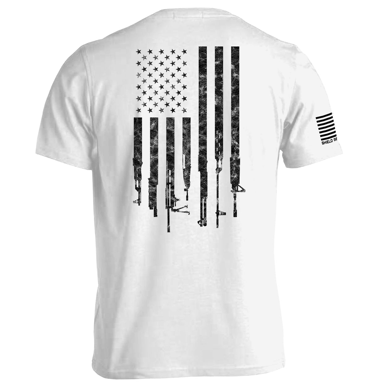 Firearm Flag Graphic Tee & Hoodie Shield Republic