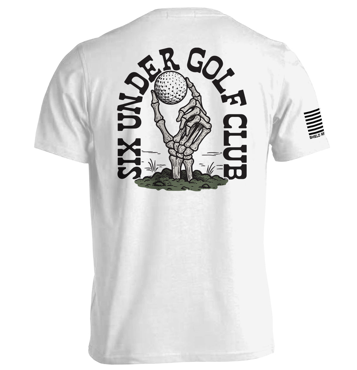 Six Under Golf Club Shield Republic