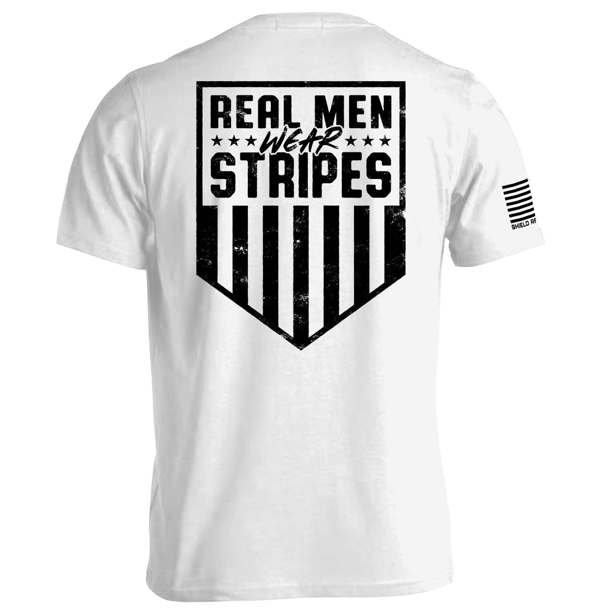 Real Men Wear Stripes Shield Republic