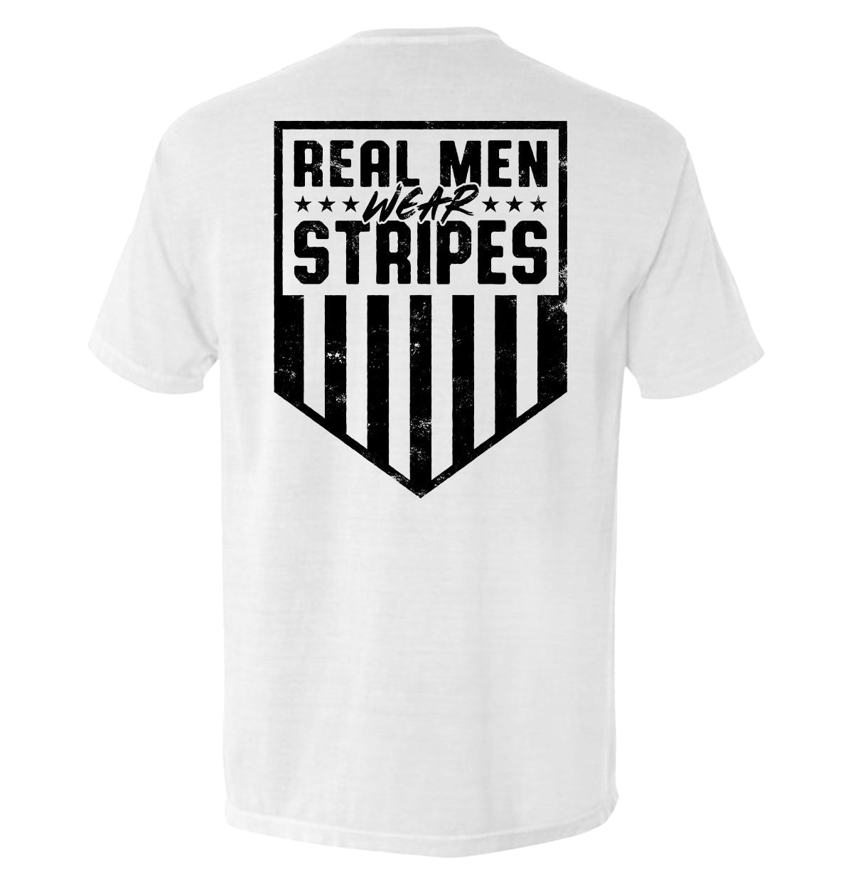 Real Men Wear Stripes Shield Republic